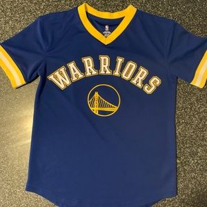 Golden state warriors NBA baseball jersey